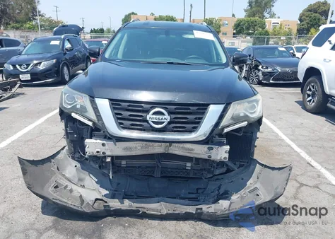 2017 Nissan Pathfinder S z USA, uszkodzony, nr VIN 5N1DR2MN2HC608701
